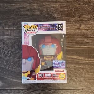 Funko Pop! Retro Toys Transformers Hot Rod with MATRIX GITD